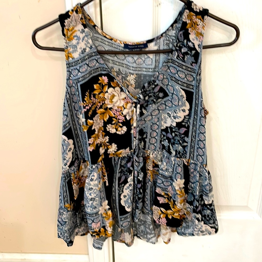 American Eagle Floral Tank